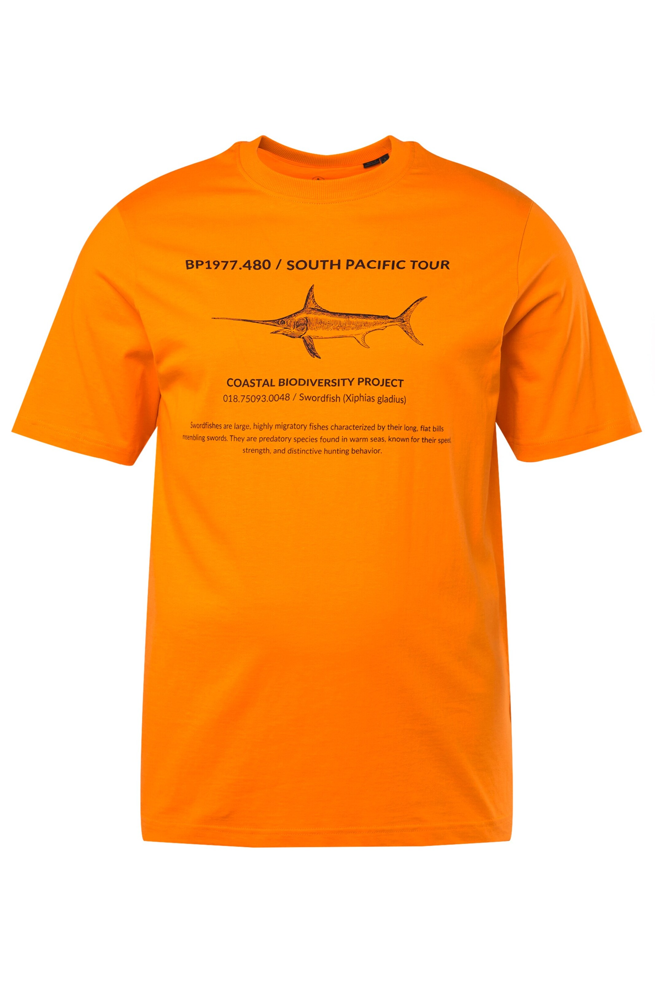 Boston Park Shirt in Oranje: voorkant