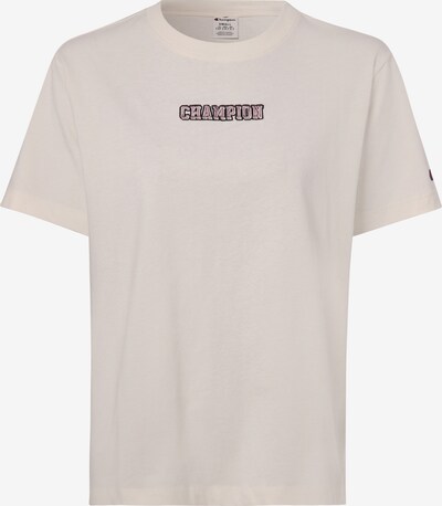 Champion Authentic Athletic Apparel T-Shirt in ecru / altrosa / schwarz, Produktansicht