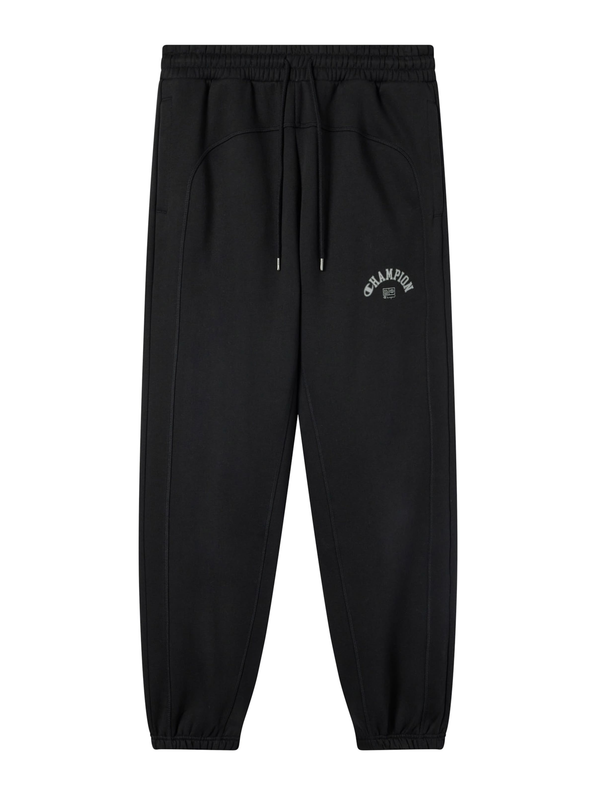 juoda Champion Authentic Athletic Apparel Siaurėjantis Kelnės: priekis