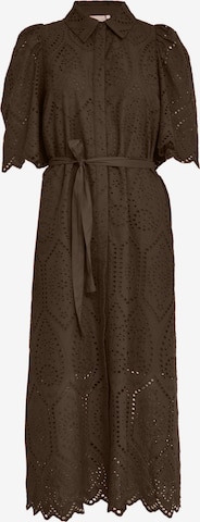 Robe 'Noa' Peppercorn en marron : devant