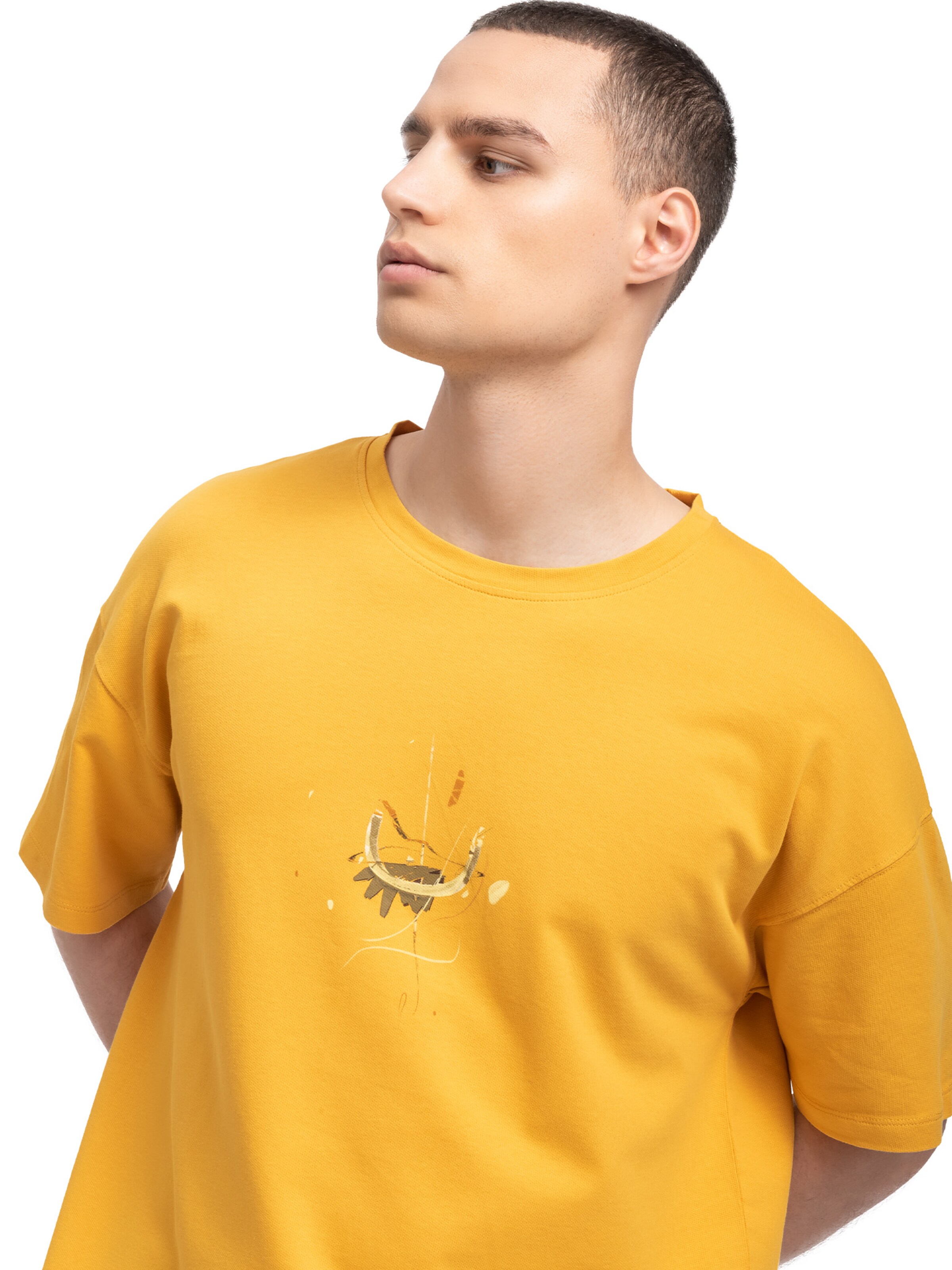 Kaft Shirt 'Ijon' in Yellow