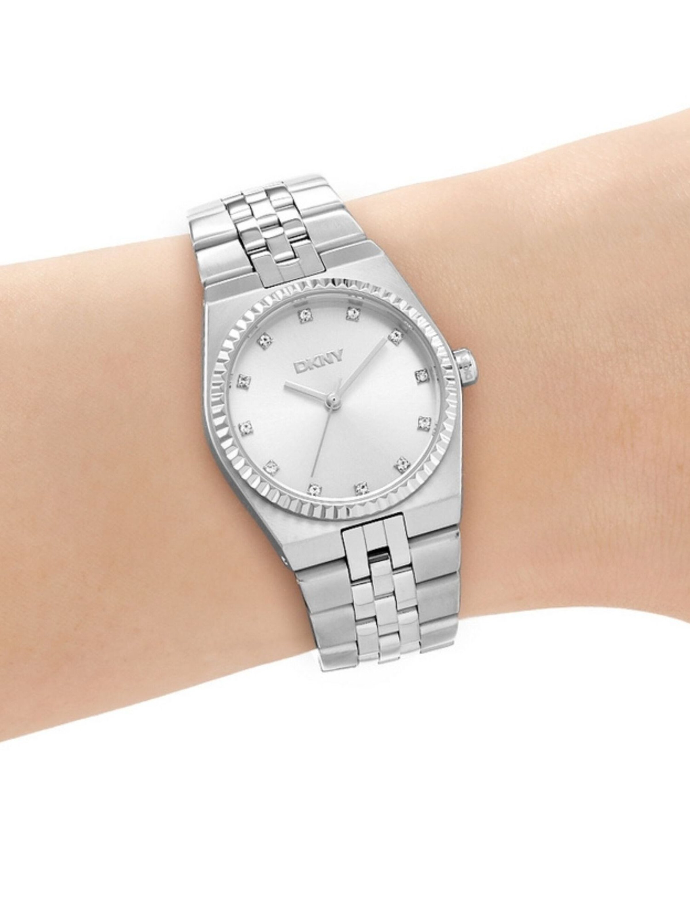 DKNY Analog watch in Silver: front