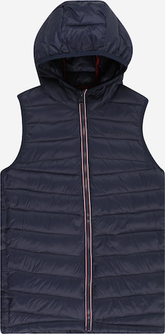 Jack & Jones Junior Vest in Blue: front