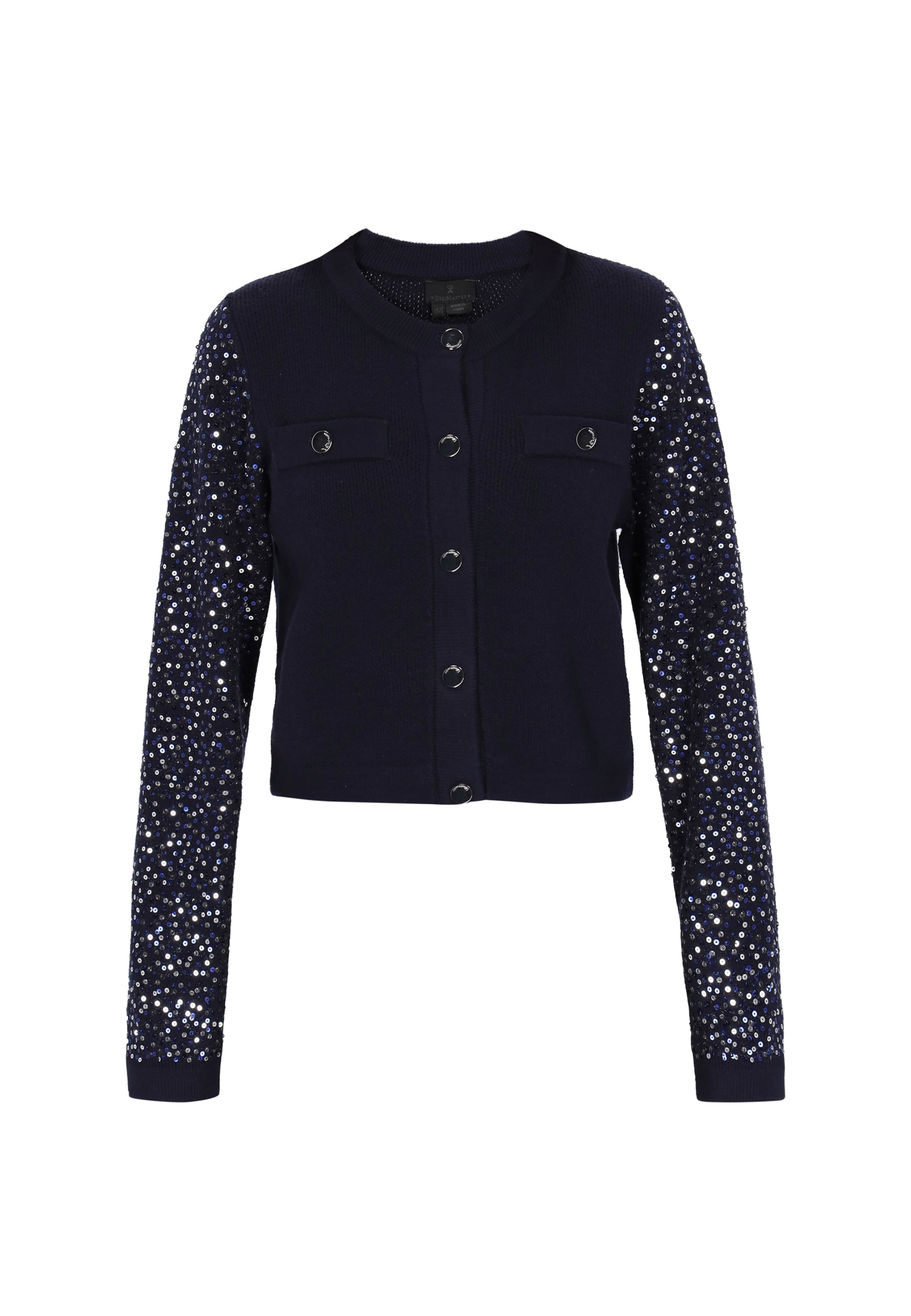 DreiMaster Klassik - Cárdigan en azul: frente