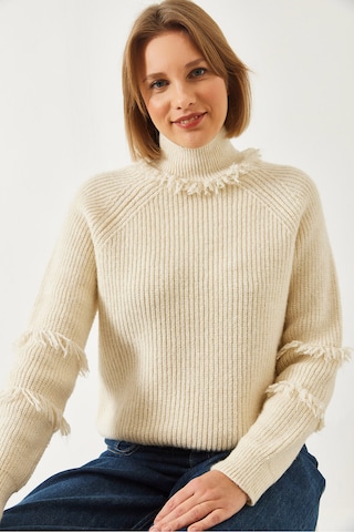 Bianco Lucci - Jersey en beige