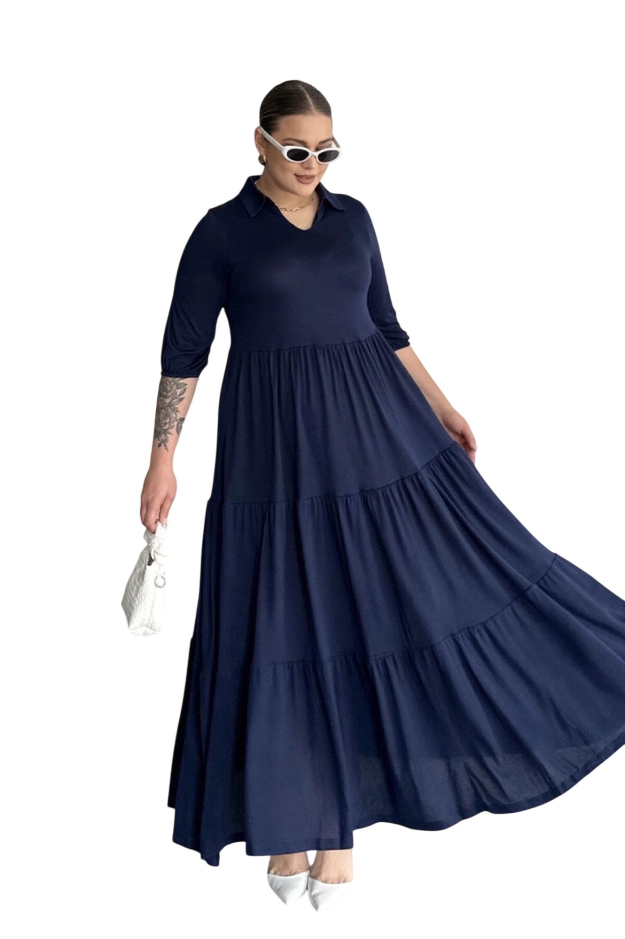 Stil Diva Jurk in Blauw