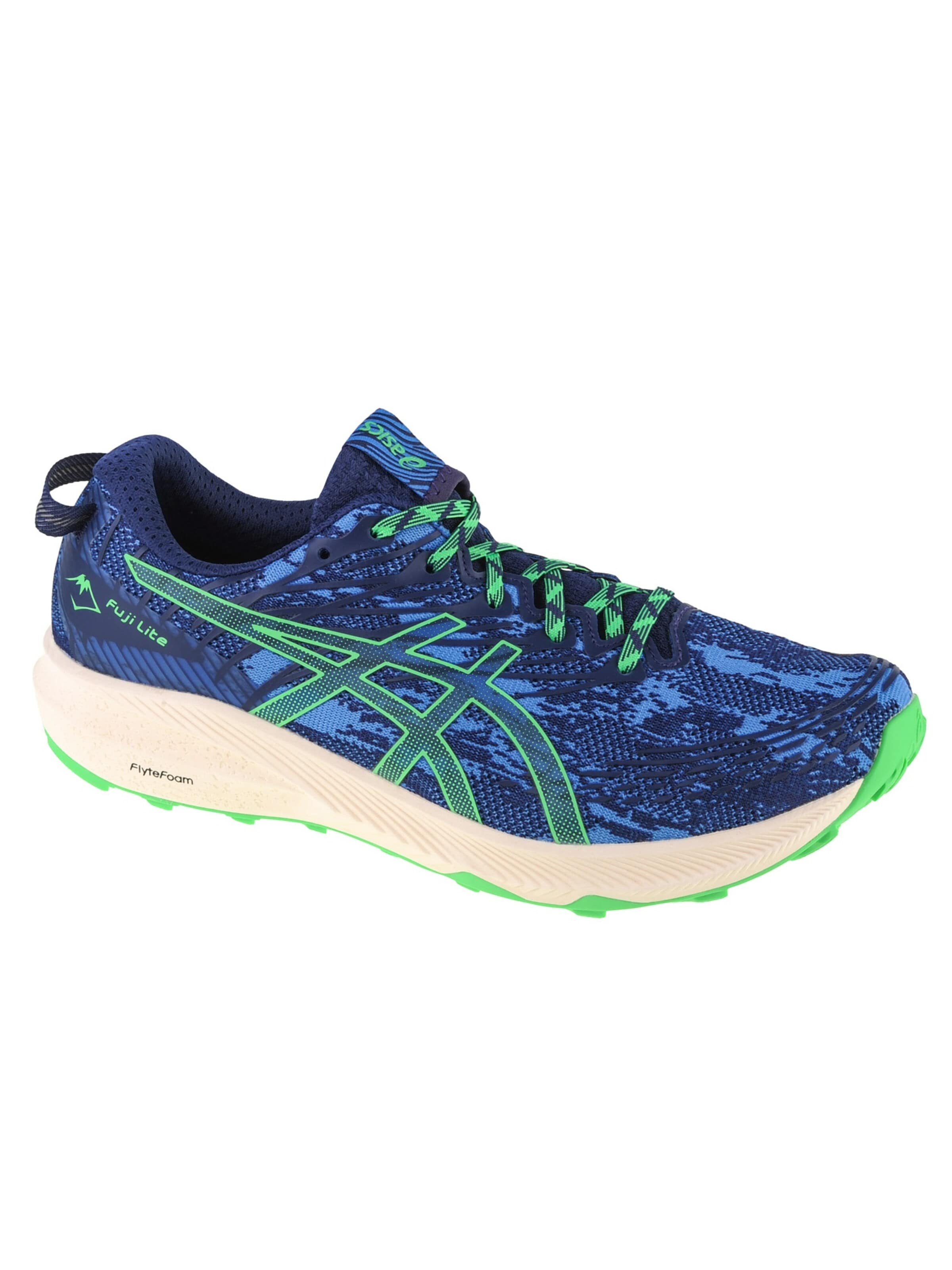 ASICS Running Shoes 'Fuji Lite 3' in Blue: front