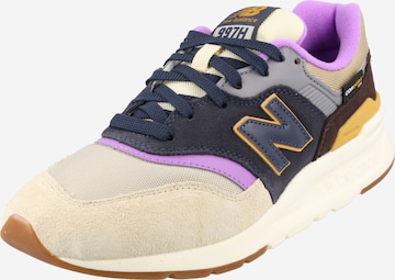 new balance حذاء رياضي بلا رقبة '997' بلون بيج: الأمام