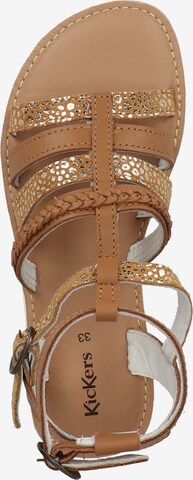 Kickers Sandalen in Braun