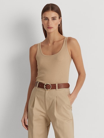 Haut 'KELLY' Lauren Ralph Lauren en beige : devant