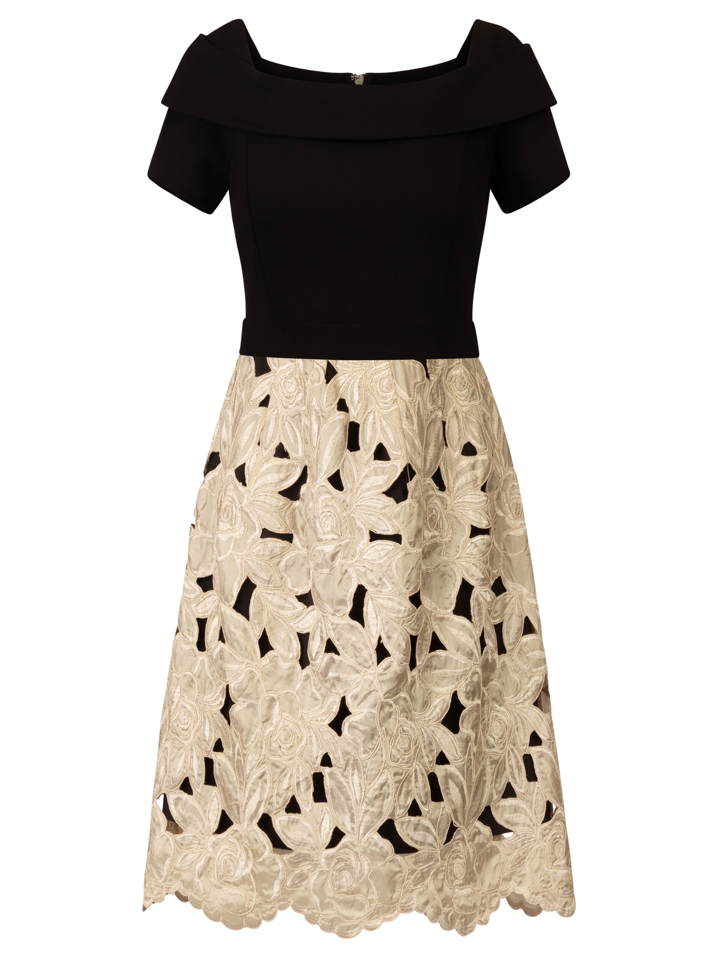 Kraimod Kokteilové šaty - Čierna: predná strana