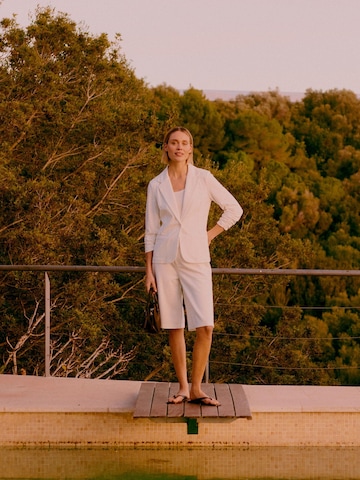 Oxmo - Loosefit Calças em branco