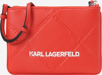 Borsa a spalla di Karl Lagerfeld in rosso