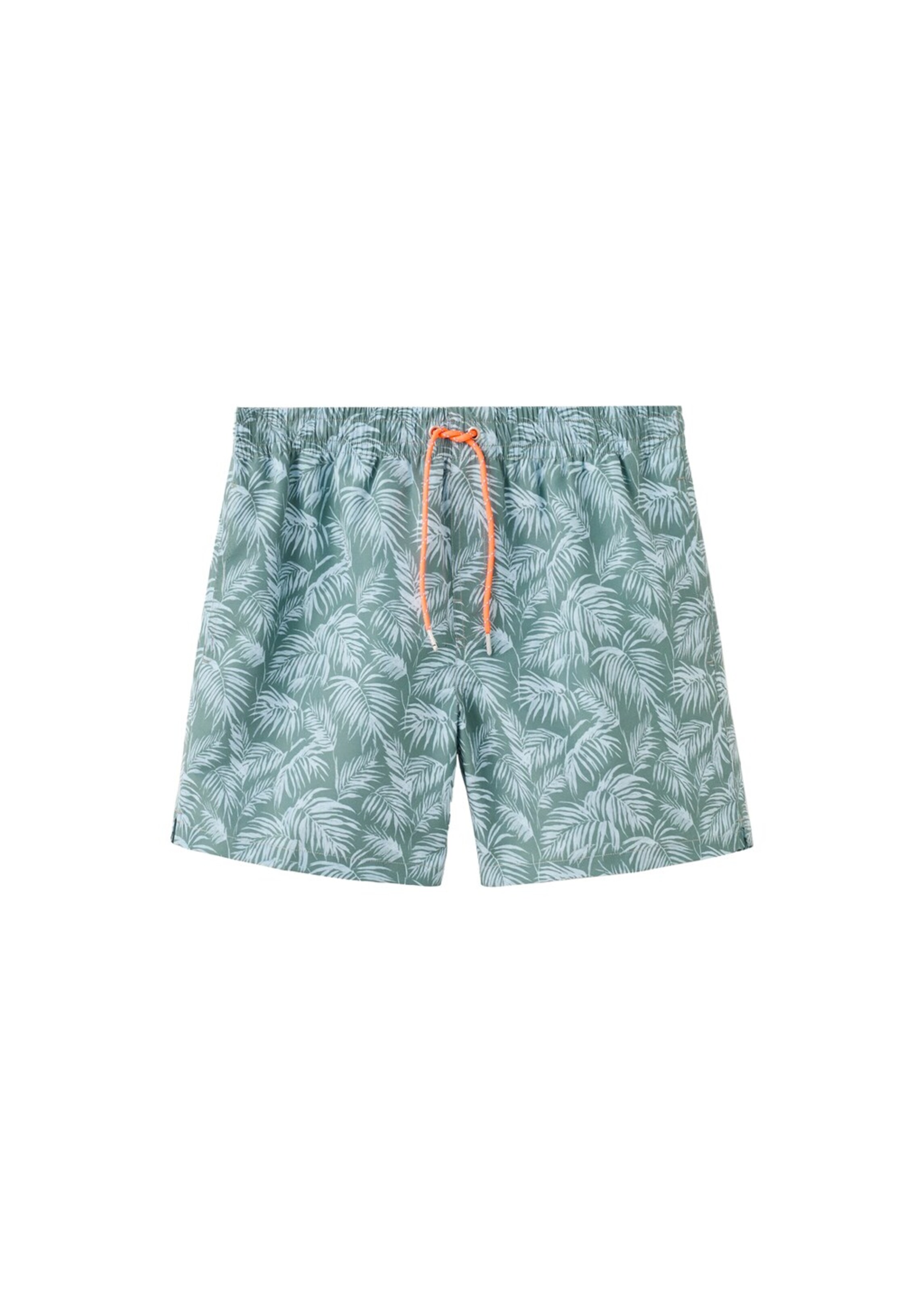MANGO TEEN Board Shorts 'Mauricio' in Green: front