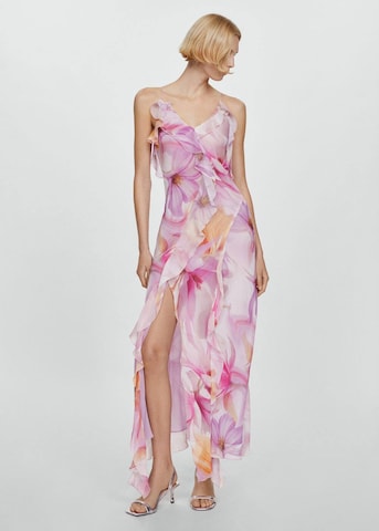 MANGO Letnia sukienka 'Azalea' w kolorze fioletowy: przód