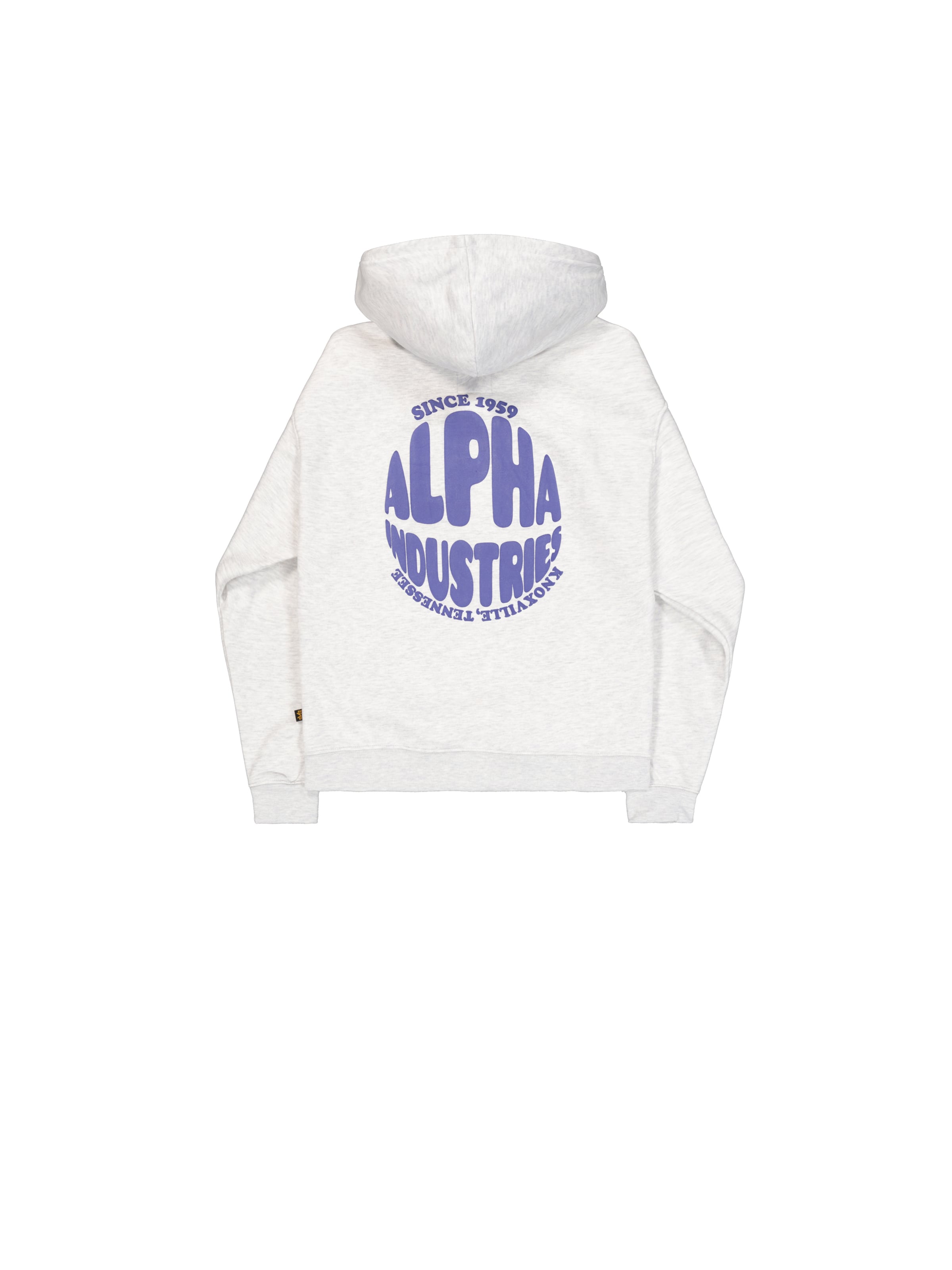 ALPHA INDUSTRIES Sweatshirt in Grau: Rückseite