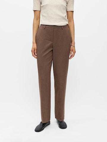 regular Pantaloni 'OBJLisa' di OBJECT in beige: frontale