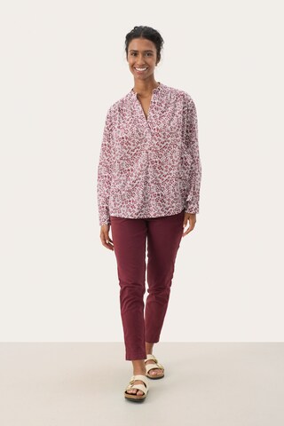 Part Two Bluse 'Natale' in Lila