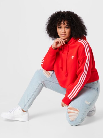 ADIDAS ORIGINALS Mikina 'Adicolor Classics ' – červená