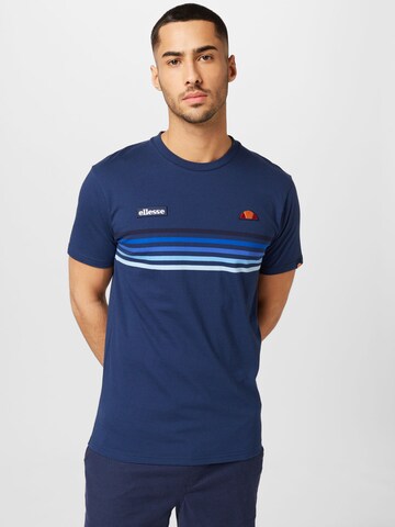 T-Shirt 'Marsella' ELLESSE en bleu : devant