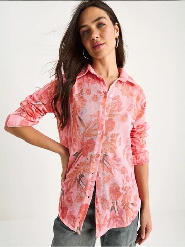 Chemisier Bianco Lucci en rose