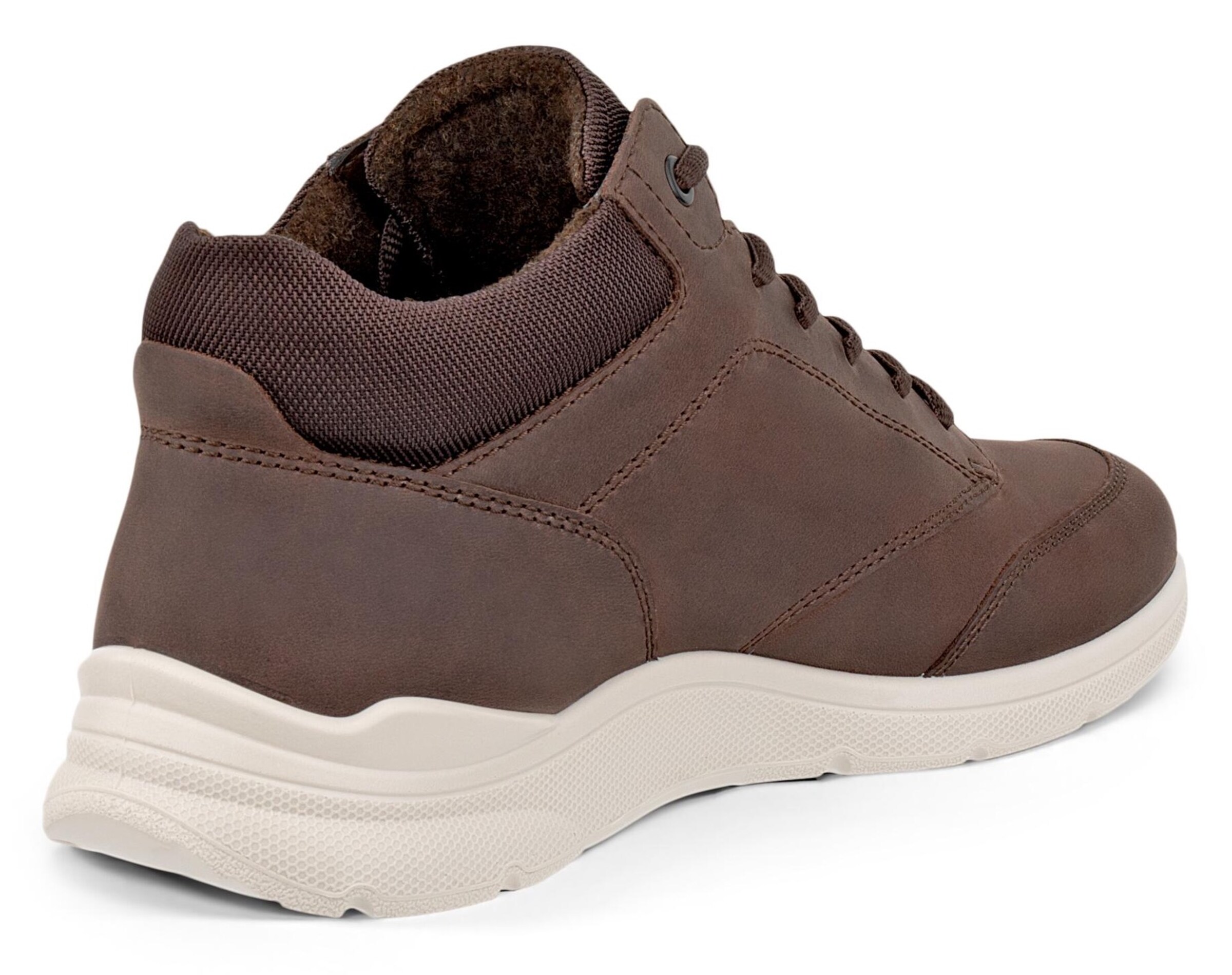 ECCO High-Top Sneakers in Brown