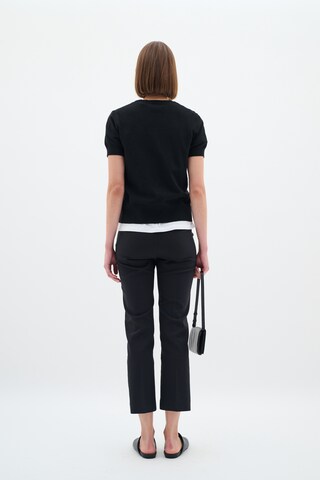 InWear regular Bukser med fals 'Ziggi' i sort