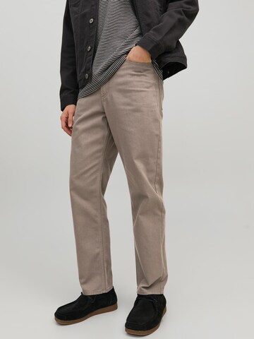 regular Jeans 'Chris' di JACK & JONES in beige: frontale