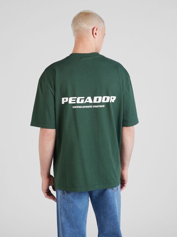 Pegador - Camiseta en verde: frente