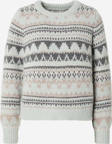 ONLY Pullover in Grün: Vorderseite