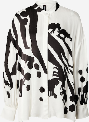 Marc Cain Blouse in Wit: voorkant