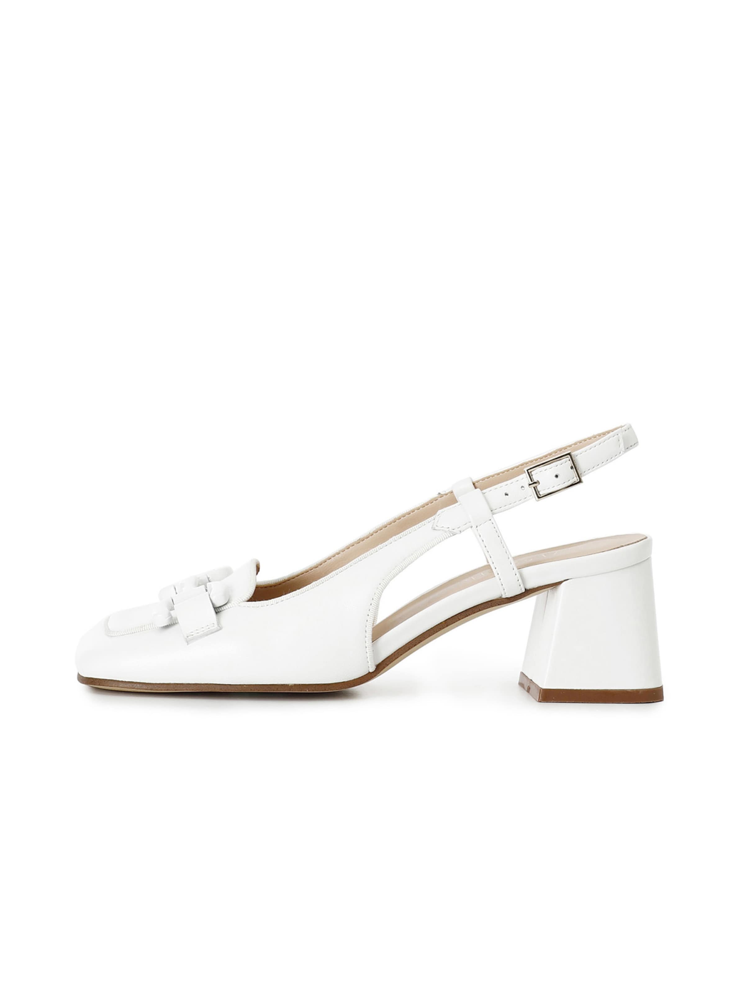 CAFè NOIR Pumps in de kleur Wit, Productweergave