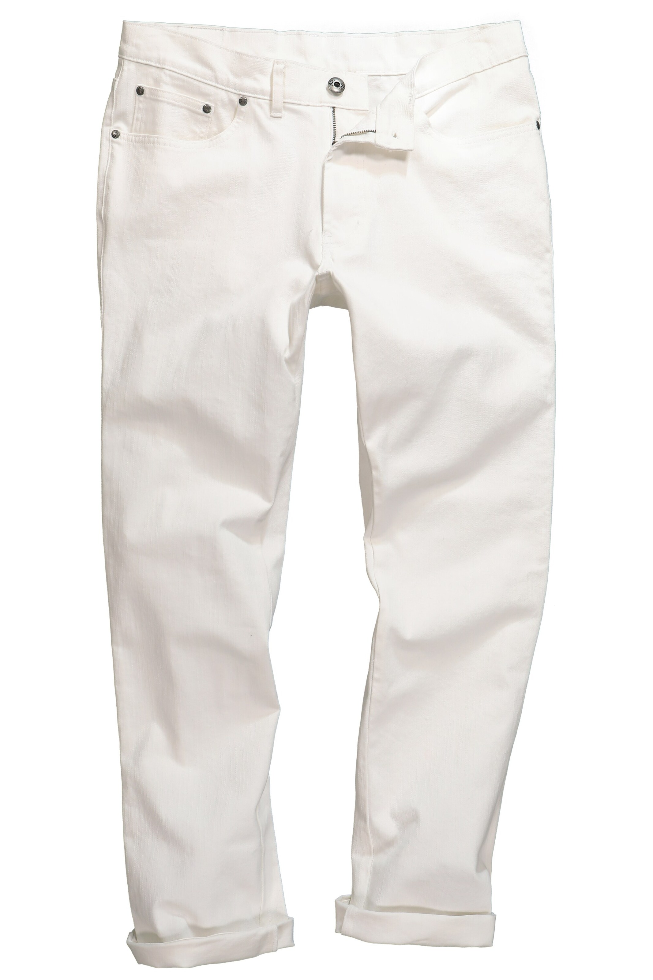 JP1880 Regular Jeans in Wit: voorkant