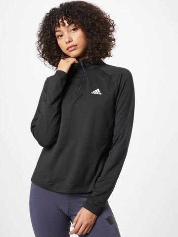 melns ADIDAS SPORTSWEAR Sporta krekls: no priekšpuses