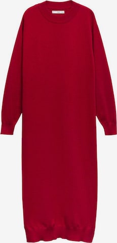 MANGOPletena haljina 'Vieira' - crvena boja: prednji dio
