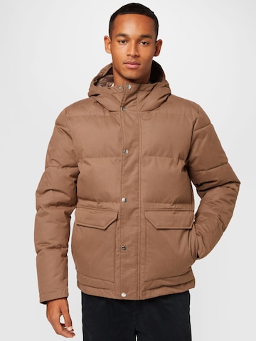 Revolution Winter jacket in Brown: front