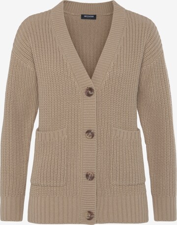 HECHTER PARIS Strickjacke in Beige: predná strana