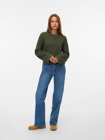 Pull-over 'VMSALLY' VERO MODA en vert