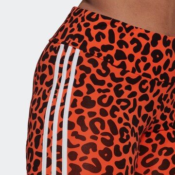 ADIDAS ORIGINALS Skinny Legíny – oranžová