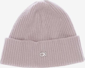 Calvin Klein Hat & Cap in One size in Pink: front