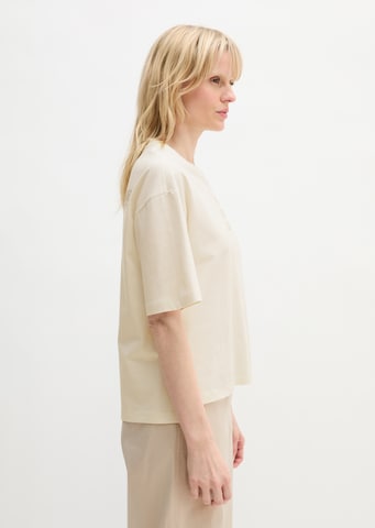 Marc O'Polo Shirt 'Woman's Day' in Beige