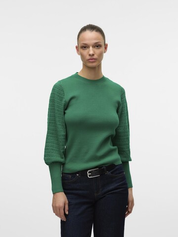 Pull-over VERO MODA en vert : devant