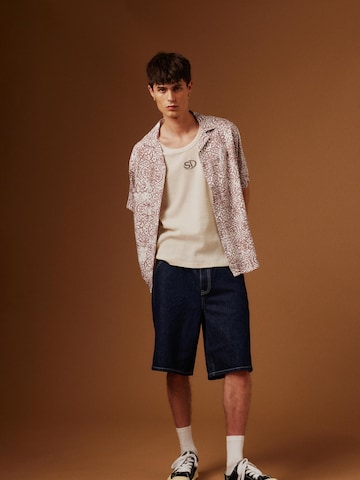 !Solid Comfort fit Button Up Shirt ' SDUrkon ' in Pink