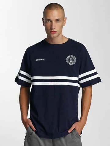 Unfair Athletics T-Shirt 'DMWU' in Blau: predná strana