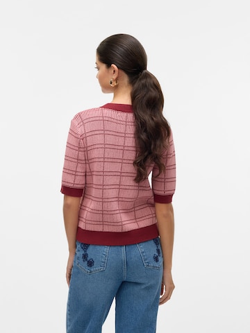 VERO MODA Вязаная кофта 'VMMARVELOUS' в Красный