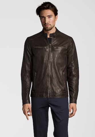 CAPITANO Between-Season Jacket in Brown: front