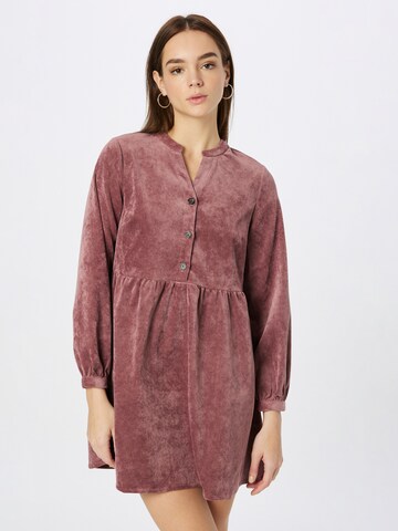 ABOUT YOU Shirt dress 'Nicky' in Pink: front