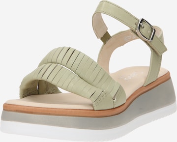 GABOR Sandals in Green: front