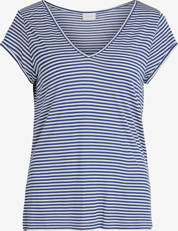 Vila Petite Shirt 'Scoop' in Blauw: voorkant