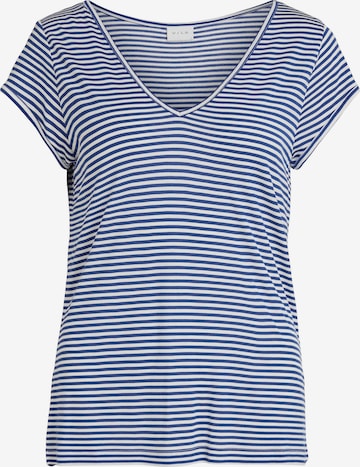 Vila Petite T-Shirt 'Scoop' in Blau: predná strana